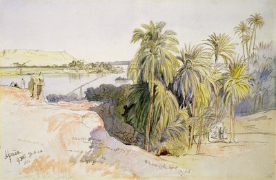 Assouan by Edward Lear